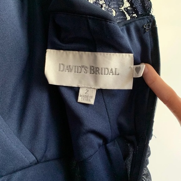 David’s Bridal Size 2 Bridesmaid Dress - Picture 7 of 8